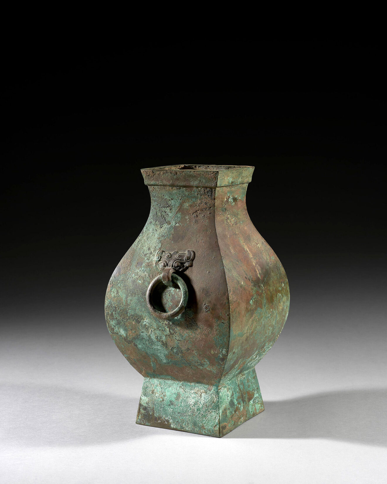 Magnificent Bronze Vase Hu (1)