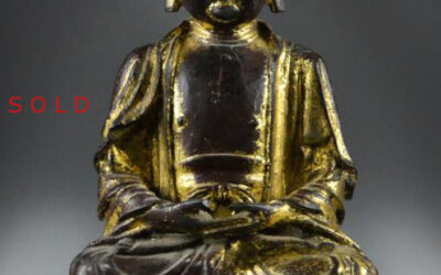 Ming Dynasty Gilt Bronze Buddha