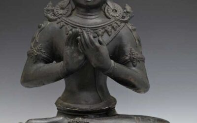 Bronze Figure Manjushri