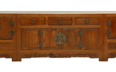 Hardwood Low Cabinet