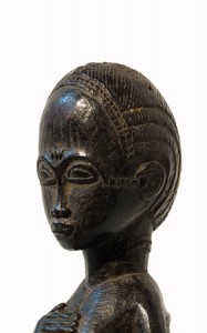 BAULE SEATED FIGURE
