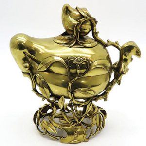 RARE-MONUMENTAL-PEACH-CENSER