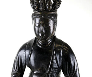 Rare Large Bronze Seven Headed Kannon