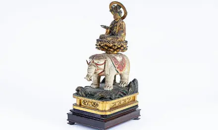 Figure of Bodhisattva Fugen