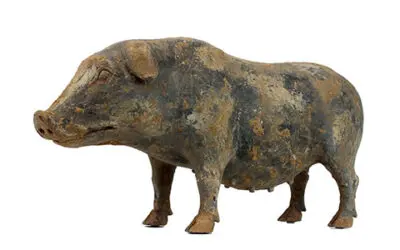 Han Grey Earthenware Sow