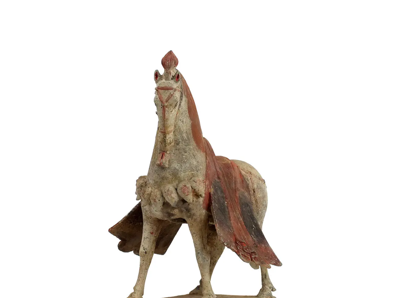 Magnificent Pottery Caparisoned Horse (13)