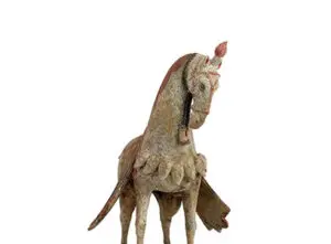Magnificent Pottery Caparisoned Horse