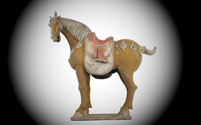 Important Tang Caparisoned Horse