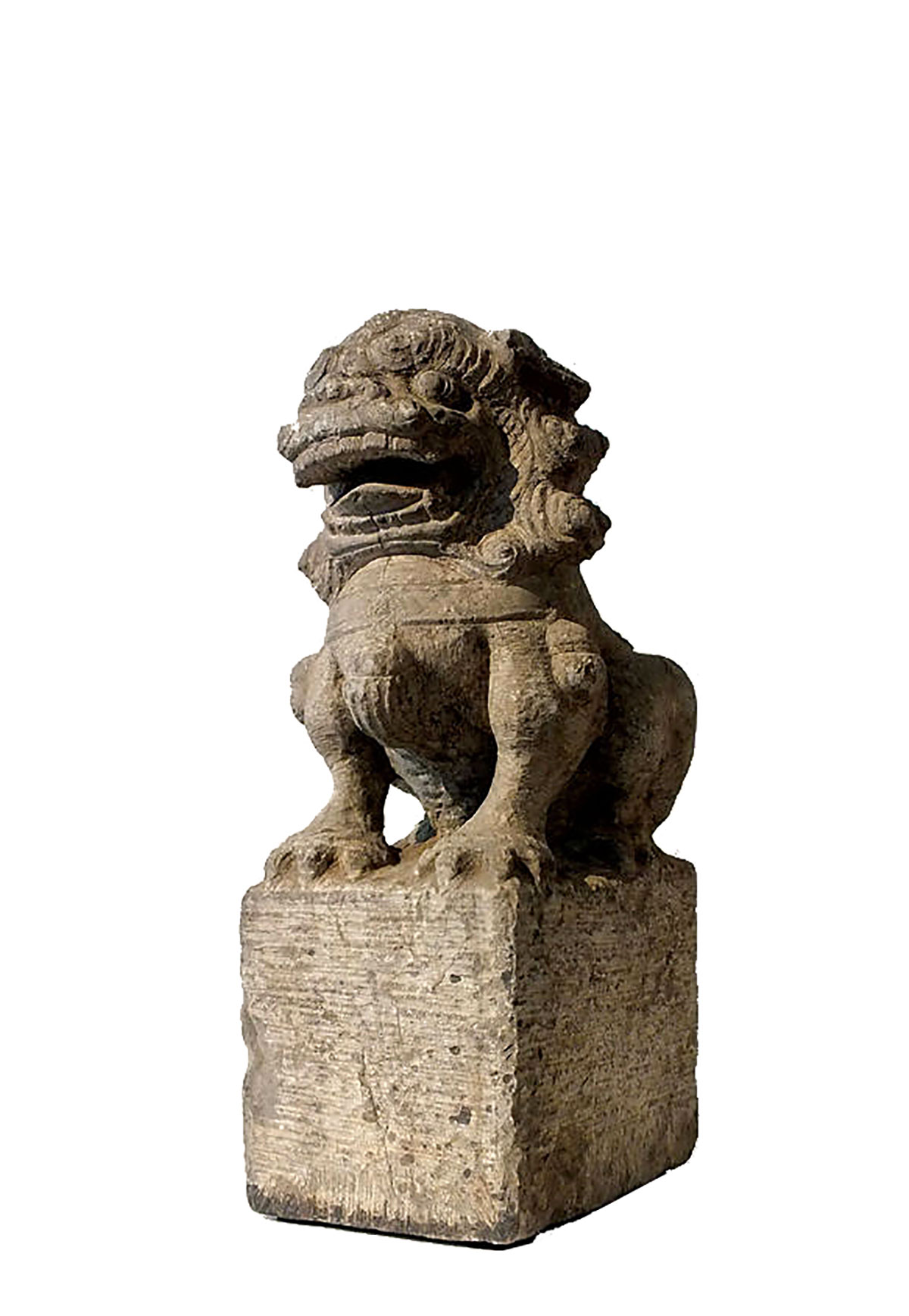 Ming Dynasty Stone Foo Dog (1)