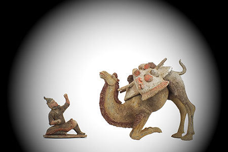 Tang Dynasty Crouching Bactrian Camel