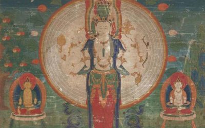 Thangka Eleven Headed Avalokiteshvara