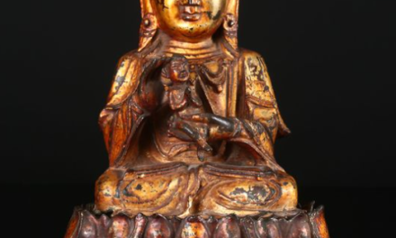 Gilt Bronze Figure Guanyin