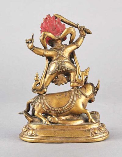 Gilt Bronze Yamadharmaraja