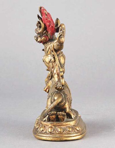 Gilt Bronze Yamadharmaraja