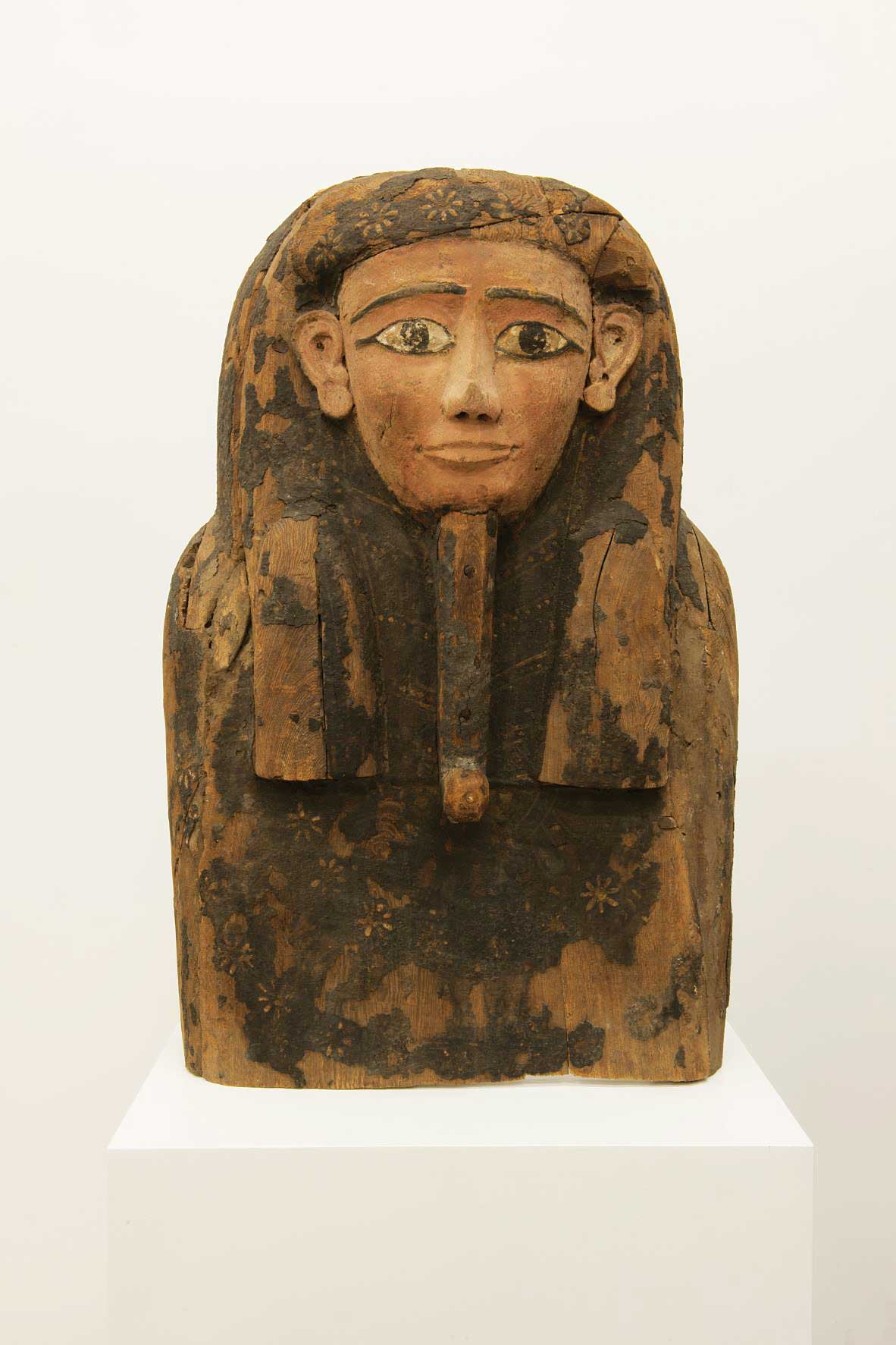 Anthropomorphic Sarcophagus Lid