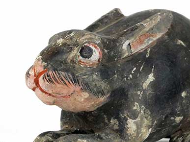 0 Han Dynasty Pottery Rabit