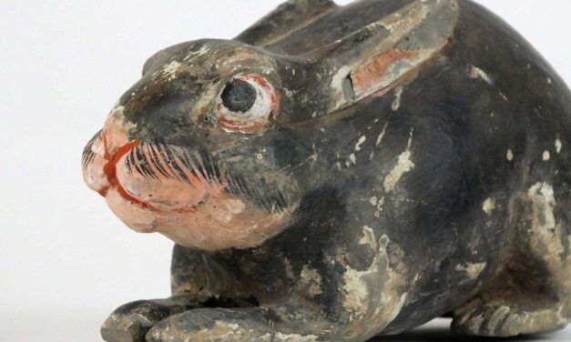 Han Dynasty Pottery Rabbit