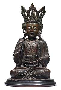Large Bronze Ming Guanyin Large Bronze Ming Guanyin