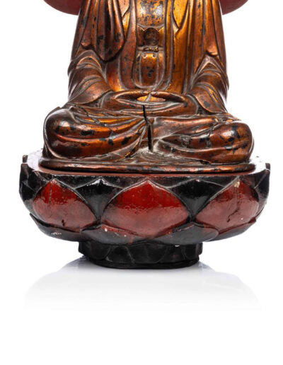 Gild Wood Buddha Vietnam
