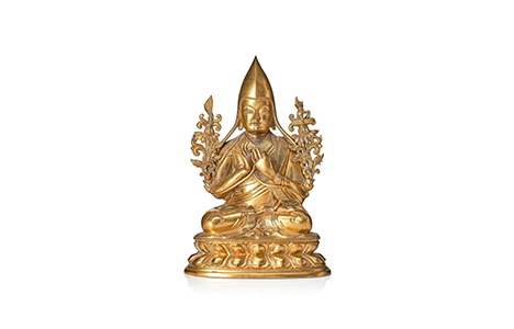 Gilt Bronze Figure Tsongkapajpg Gilt Bronze Figure Tsongkapa