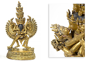 Gilt Bronze Figure Chakrasamvara Gilt Bronze Figure Chakrasamvara