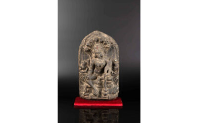 Manasa Seated in Rajalilasana