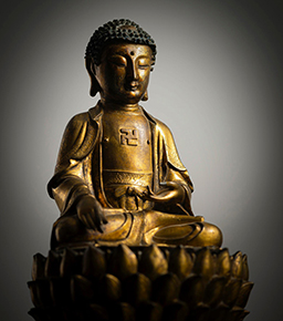 Gilt-Bronze-Buddha-Shakyamuni Gilt Bronze Buddha Shakyamuni