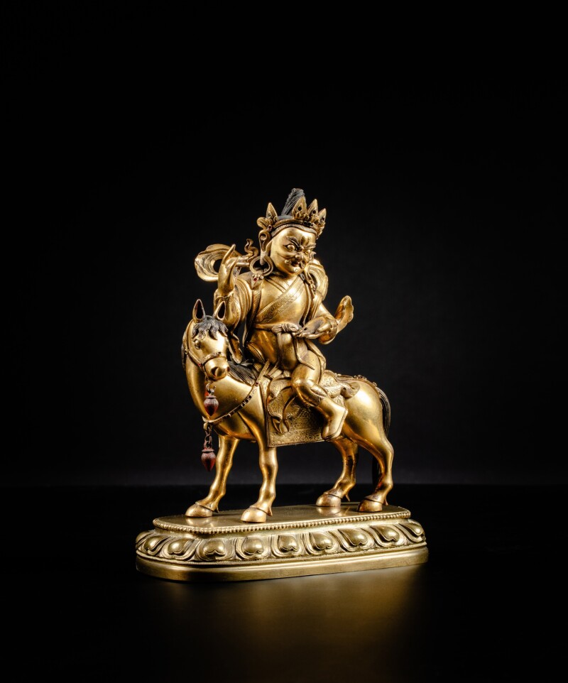 Gilt Bronze Figure Manibhadra