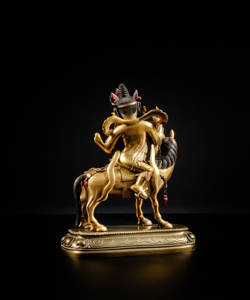 Gilt Bronze Figure Manibhadra