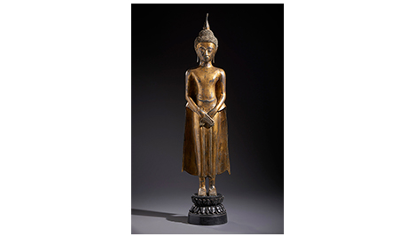 Gilt Bronze Buddha Thailand Gilt Bronze Buddha Thailand