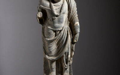 Grey Schist Bodhisattva Gandhara