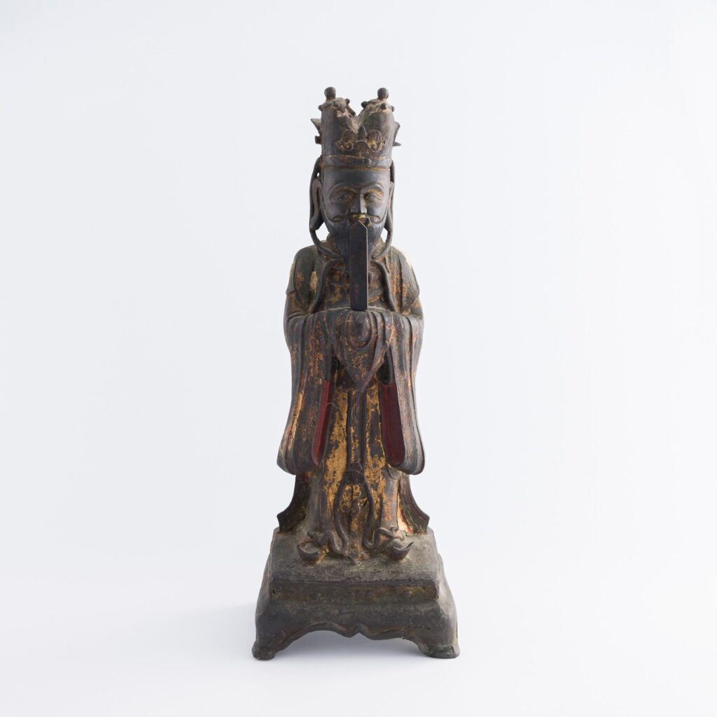Gilt-Lacquer Taoist Deity