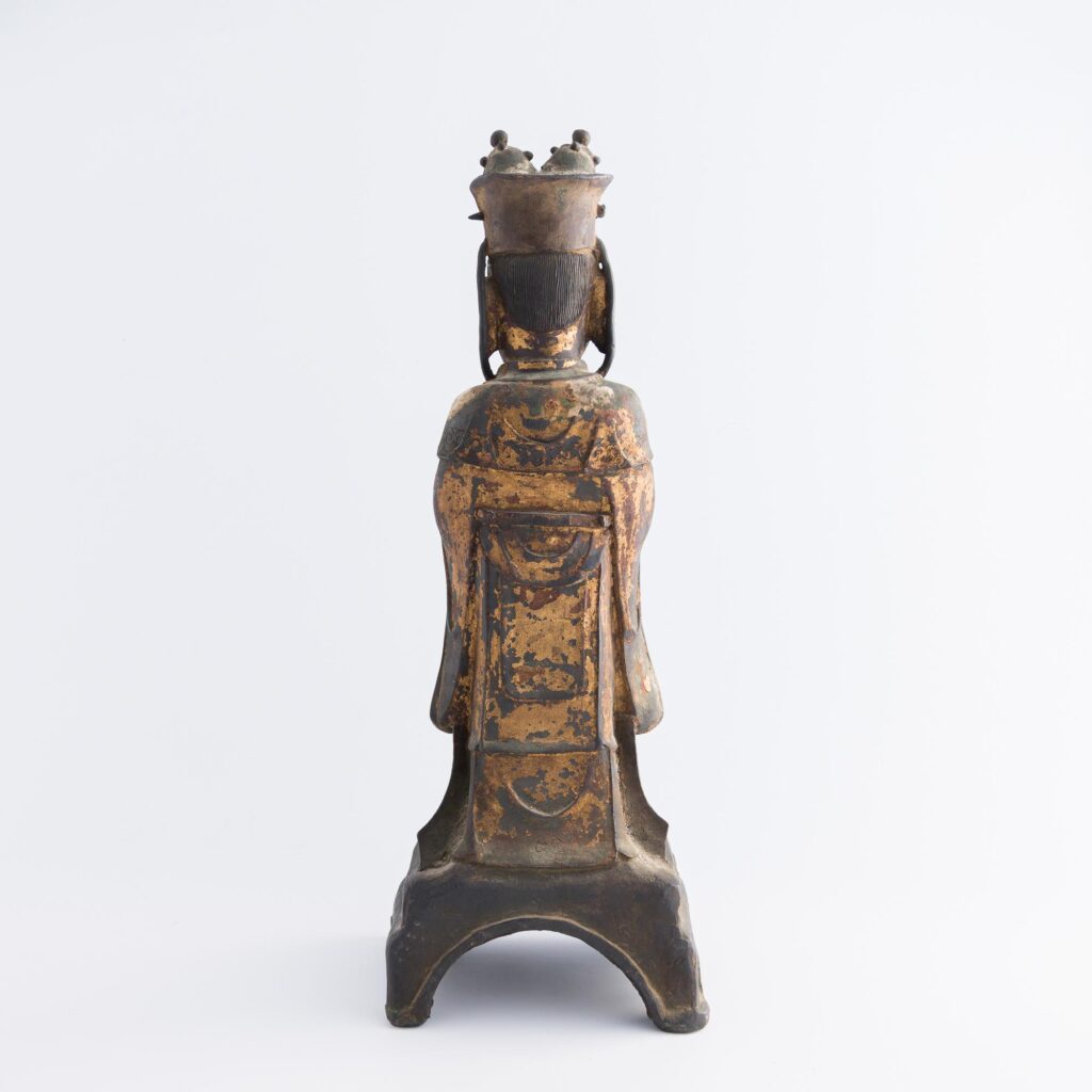 Gilt-Lacquer Taoist Deity