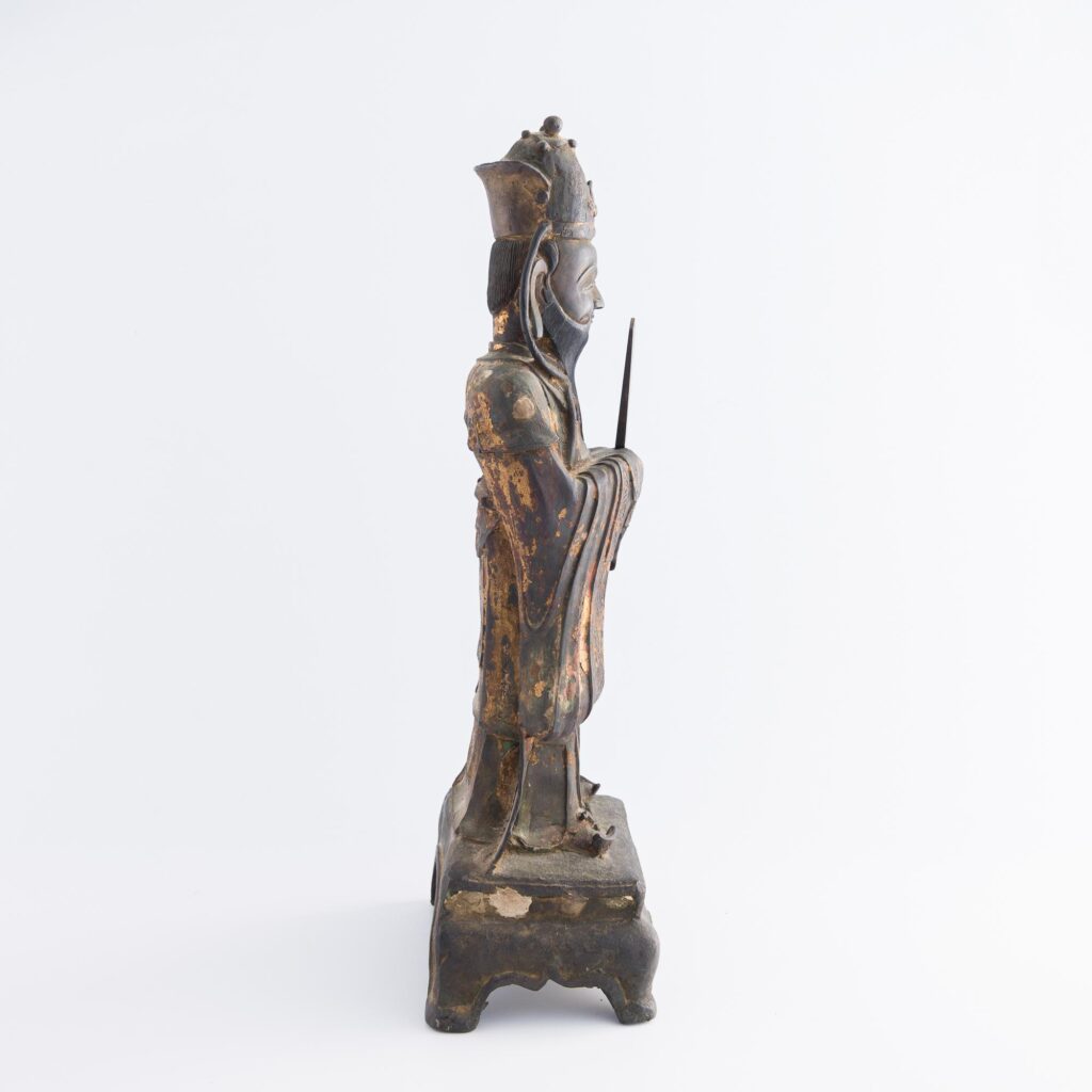 Gilt-Lacquer Taoist Deity