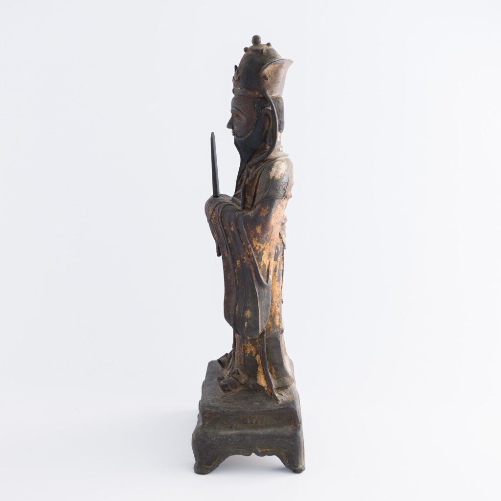 Gilt-Lacquer Taoist Deity