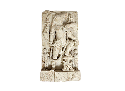 Relief of Varāha Monumental Japanese Temple Guardians