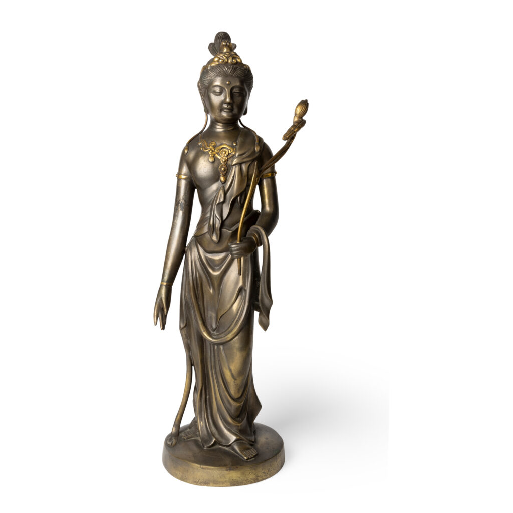 Japanese Parcel-Gilt Kannon