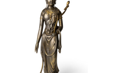 Japanese Parcel-Gilt Kannon