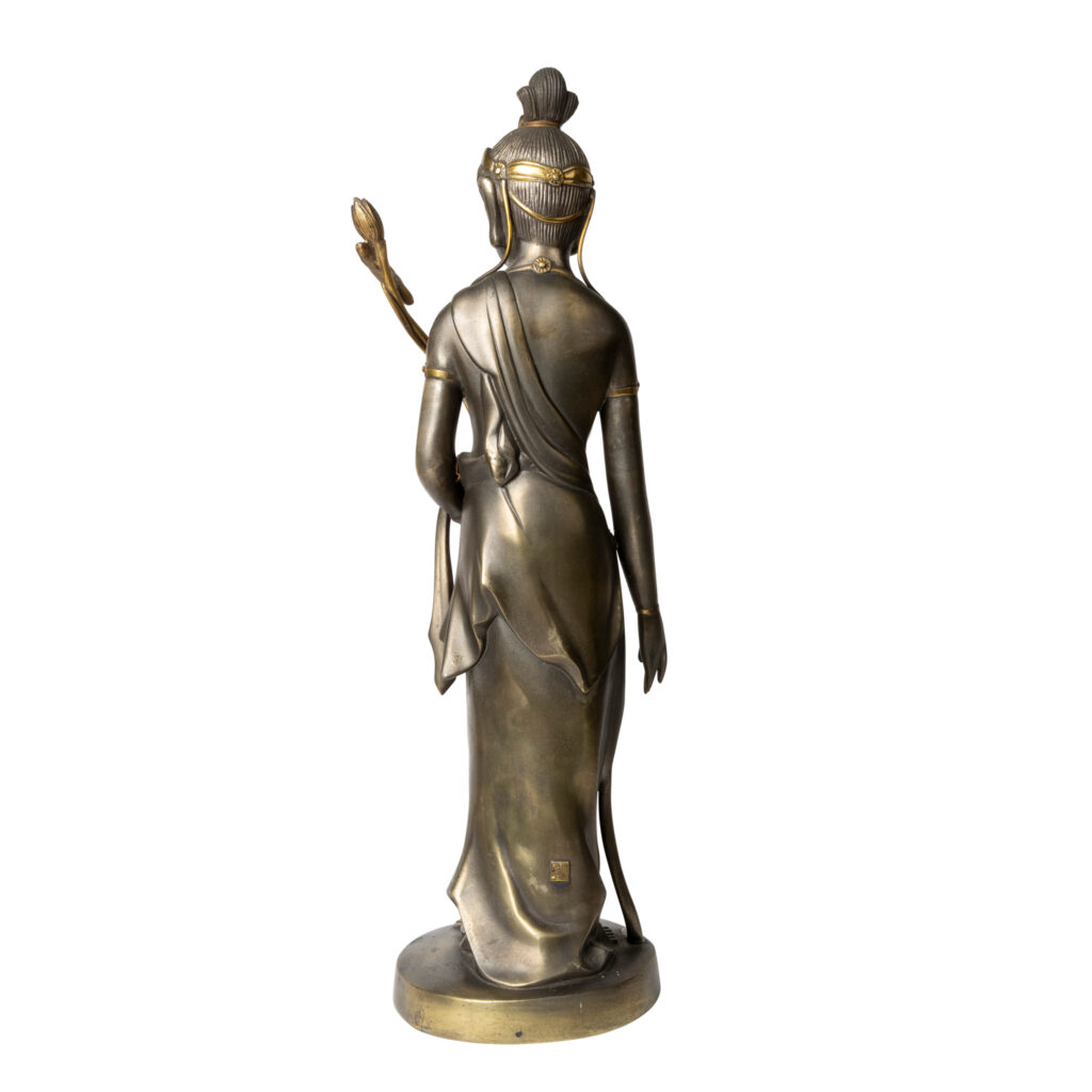 Japanese Parcel-Gilt Kannon